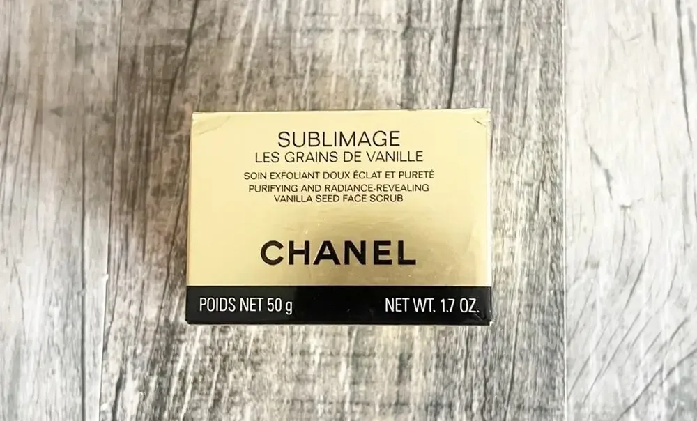 Chanel Sublimage Les Grains De Vanille Vanilla Seed Face Scrub 1.7oz NEW SEALED